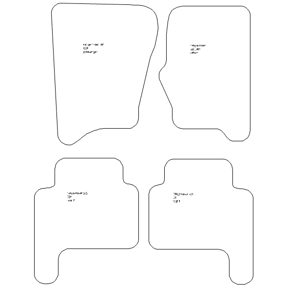 Land Rover Range Rover Sport Car Mats without Fixing