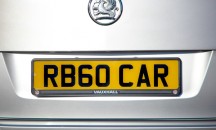 Vauxhall Number Plate Surround