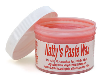 PoorBoys World Nattys Paste Wax - Red 473 ml