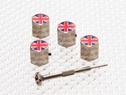 Anti-Theft Caps with Badge - Union Jack