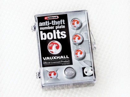 Vauxhall Anti-Theft Number Plate Bolts