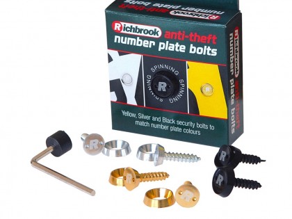 Anti-Theft Number Plate Bolts