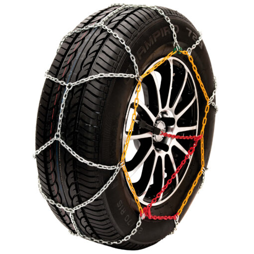 Pair of Snow Ice Chains Husky Classic 9mm 20 145 70 x 13