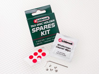 Tax Disc Holder Spares Kit