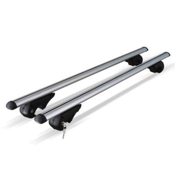 Mercedes 5 Door Estate (W204 Model) With Roof Rails 2007 To 2014 M-Way Aluminium Roof Bar Set