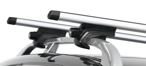 Thule Aero Roof Bars Rails Rack Fits BMW 5 Series Touring flush rails 10 On