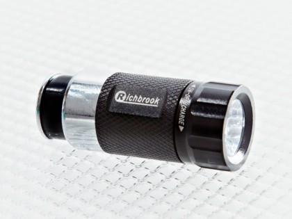 Richbrook Black In-Car Rechargeable Torches