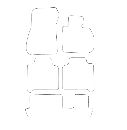 BMW 2 Series Gran Tourer F46 Car Mats