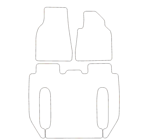 Tesla X Model 6 Seater Car mats